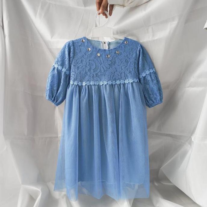 Gambar ORIGINAL DRESS ANAK WARNA DENIM BLUE IMPORT 3 4 TAHUN GAUN BIRU MUDA BAYI 0 6 12 BULAN BAJU TERBARU ANAK PEREMPUAN PEREMPUAN 2024 KEKINIAN HARI RAYA IDUL FITRI BAJU BIRU DENIM GAMIS BRUKAT KA136 ORIGINAL - Biru Denim, 2-3 Tahun (L) dari Anggi strore undefined Tokopedia