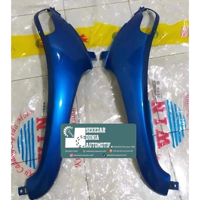 Gambar Jual Satuan / Eceran Cover Body Bodi Halus Set Honda Scoopy FI / Scoopy FI ESP K16 Biru Putih 2013-2016 - spakbor depan dari sekedarduniaautomotif undefined 5 Tokopedia