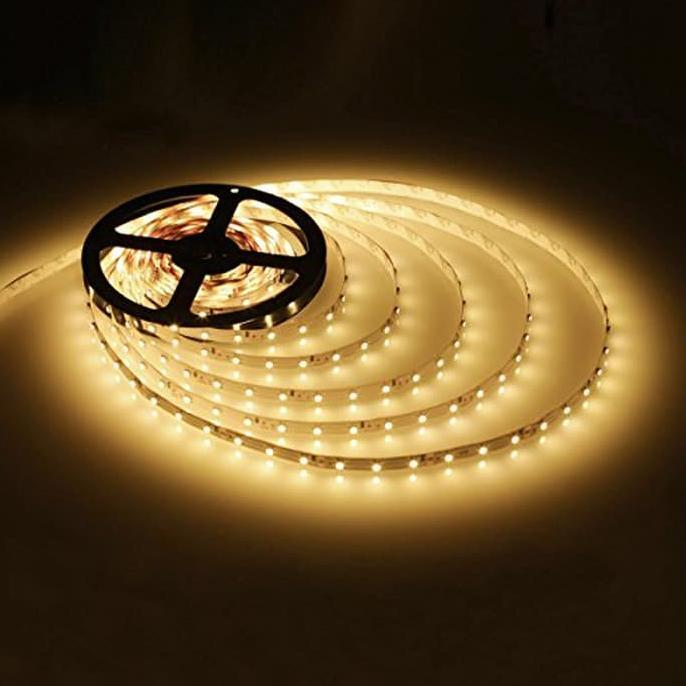 Gambar Lampu LED Strip 5050 IP33 12v INDOOR Ledstrip BIRU Putih Hijau Merah Warm white ip 33 Blue White Green Red Warmwhite 12 v DC - warmwhite dari Santi Nshop undefined Tokopedia