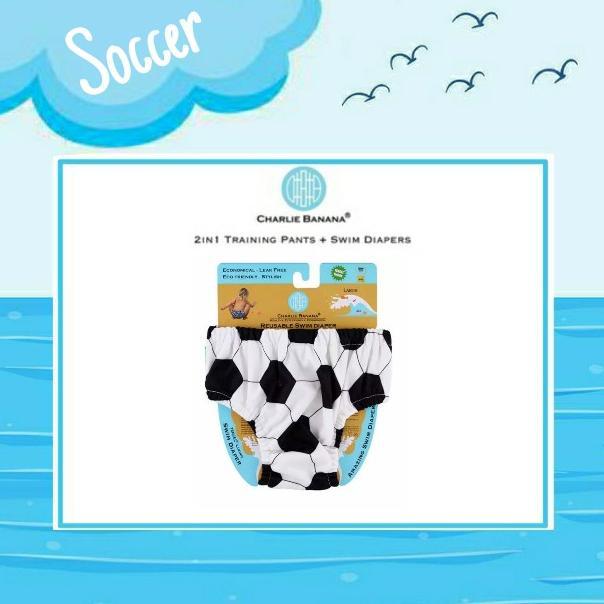 [BEST QUALITY] CHARLIE BANANA IN TRAINING PANTS SWIM DIAPERS SOCCER  XL 13-25 Kg di Taruna Angkasa Market Tokopedia