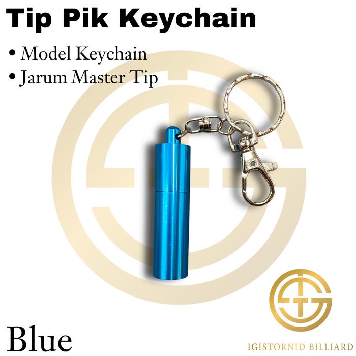 Gambar Tip Pik Jarum Billiard Anti Cekes - Biru dari IGISTORNID BILLIARD undefined Tokopedia