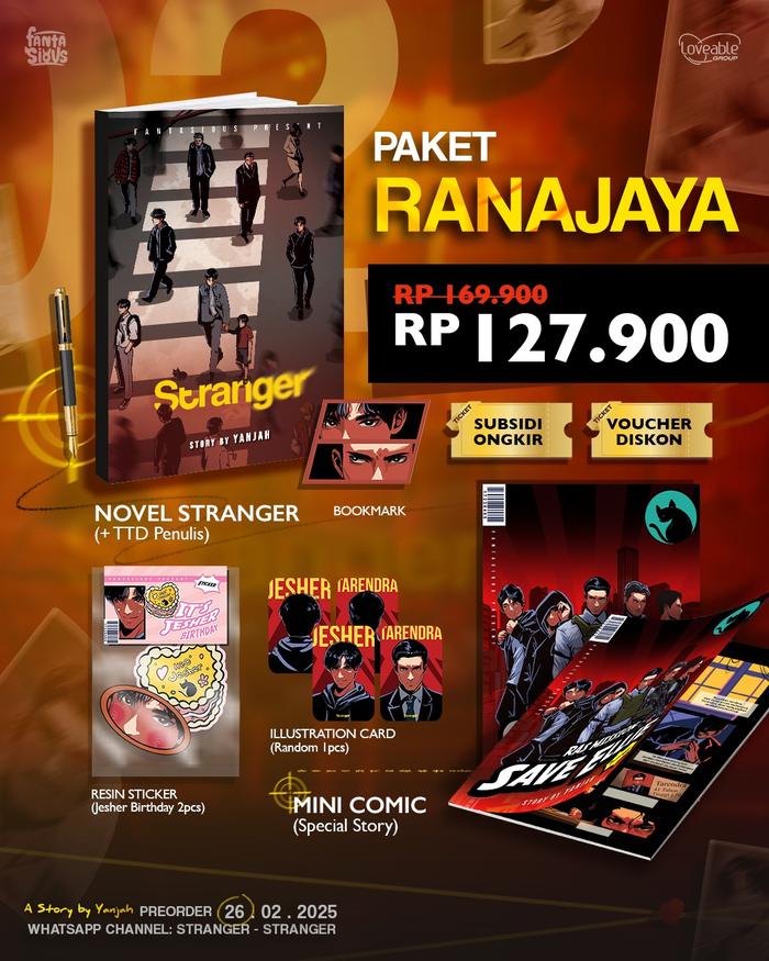 Gambar Buku Novel Stranger - Yanjah - Fantasious - Bumifiksi - Paket Ranajaya dari bumifiksijakarta undefined Tokopedia