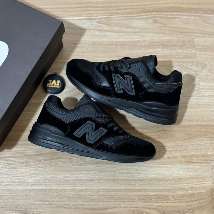Gambar SEPATU SNEAKERS NEW BALANCE 997 ENCAP FULL BLACK PRIA - 997 FULLBLACK, 40 dari jaistore. undefined Tokopedia