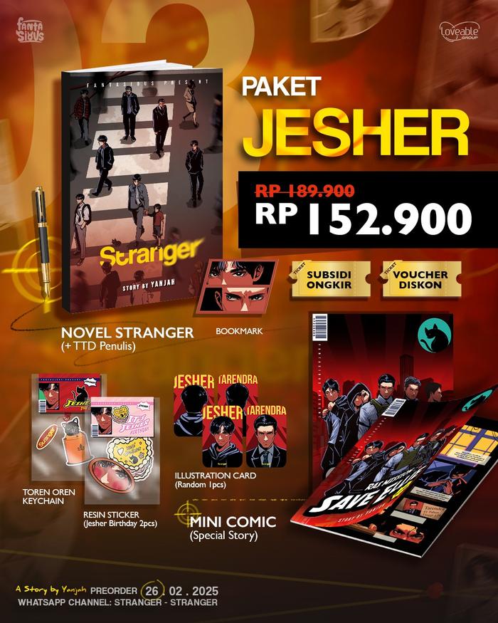 Gambar Buku Novel Stranger - Yanjah - Fantasious - Bumifiksi - Paket Jesher dari bumifiksijakarta undefined Tokopedia