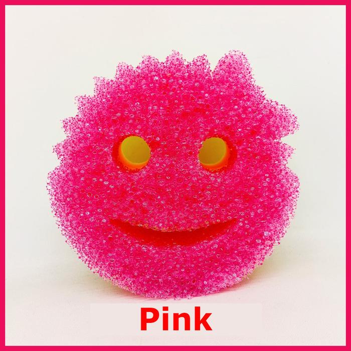 Gambar Scrub Daddy Scrub Mommy Dual-Sided Scrubber and Sponge Spons Pembersih Peralatan Dapur Spon Cuci Piring Berbagai Warna - Pink dari TSA168 undefined Tokopedia