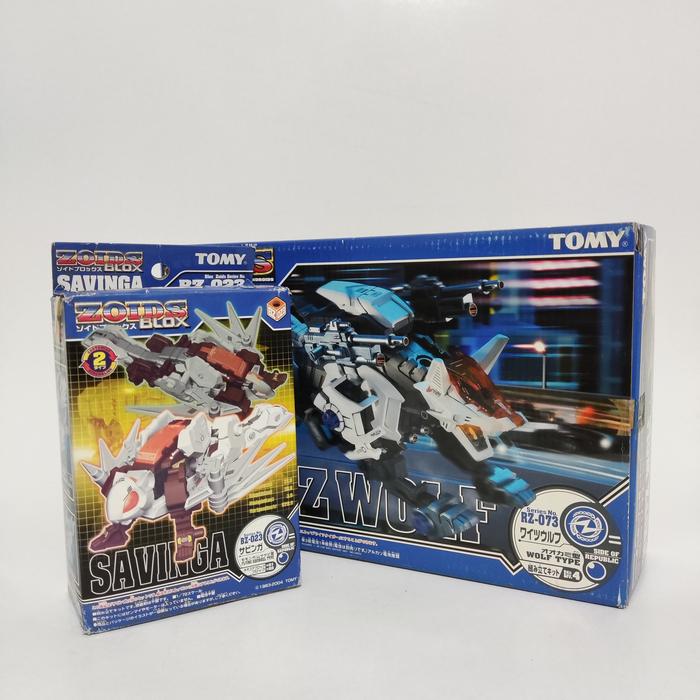 ゾイドSAVINGA & WHITZ WOLF 2個セット　TOMY ゾイドSAVINGA & WHITZ WOLF 2個セット TOMY ゾイドSAVINGA & WHITZ