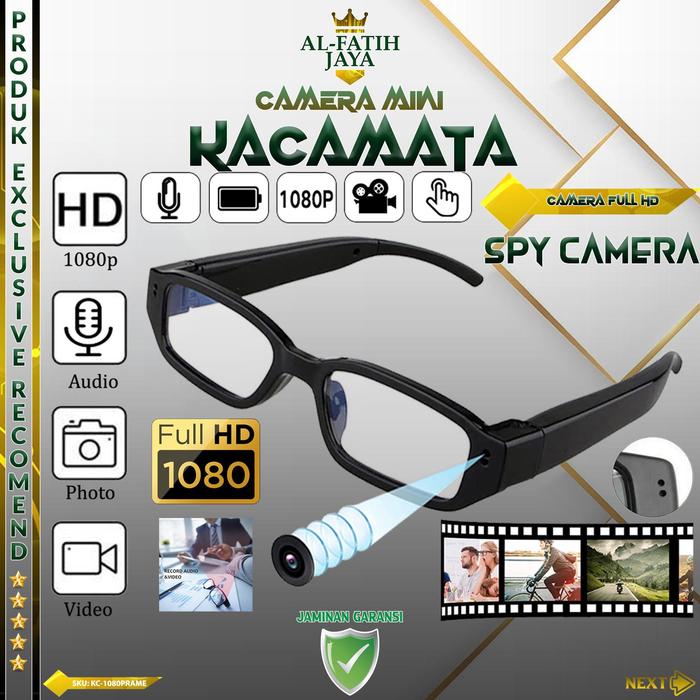 Jual Readyy Camera Kacamata Frame Action Sport Kamera Mini Full HD