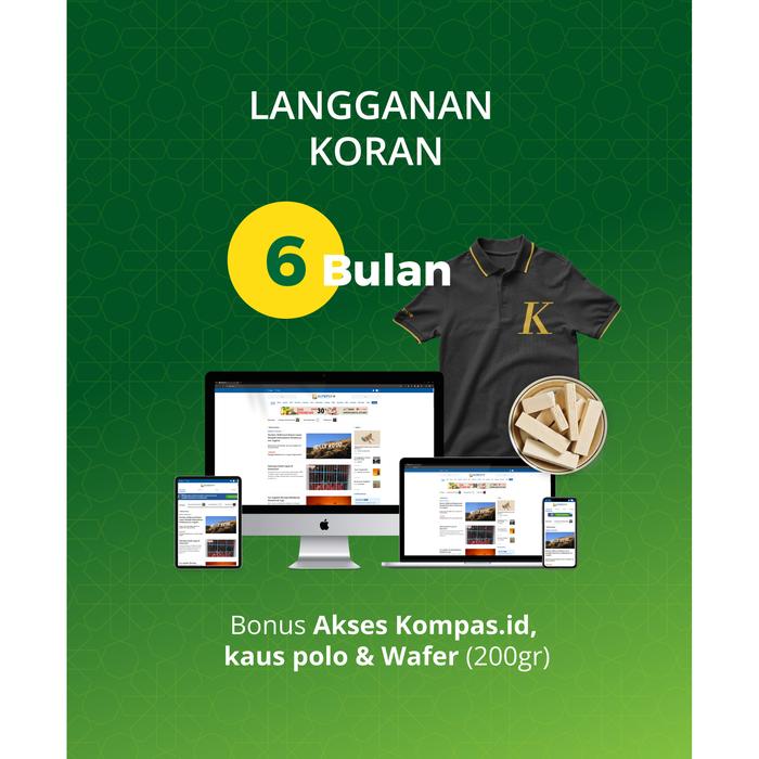 Gambar Promo Spesial Langganan Koran - 6 Bulan, Jawa & Bali dari Harian Kompas undefined 4 Tokopedia