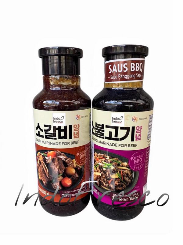 Chung Jung One Daesang BBQ Marinade Sauce- Saus Bumbu BBQ 500g Bulgogi di  Indofrozenfoods Tokopedia