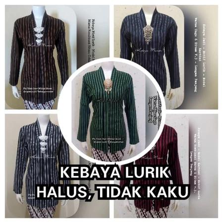 Gambar Kebaya Lurik. Kebaya Kartini. Kebaya Jadi. Kebaya Lurik Jadi. Kebaya Lurik. Baju Adat Jawa. Lurik Putih. Lurik Hitam. Baju Adat. Baju dari baby-travel undefined Tokopedia