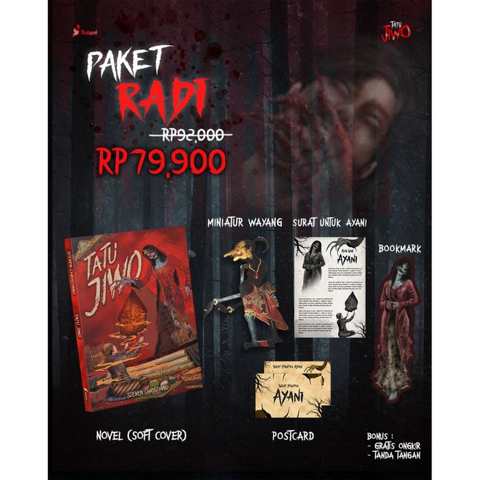 Gambar Buku Novel Horor Tatu Jiwo - Steven Christiano - Tekad - Bumifiksi - Radi dari bumifiksijakarta undefined Tokopedia