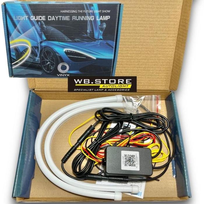 Gambar Lampu LED DRL Alis Flexibel WRGB APP 30 60 cm Welcome + RGB Matrix ANTI BINTIK Mobil Motor Vinyx Sein Running LAMPU ALIS RGB DRL SETTING Anti bintik DRL Super Soft 30 cm Led alis RGB Bluetooth lampu alis WRGB - 30 cm dari CV BudyJayaStore undefined Tokopedia