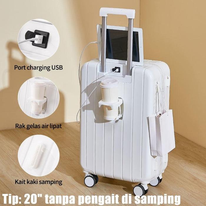 Jual koper modis kapasitas besar 20/24 inci / 2024 Koper multifungsi ...