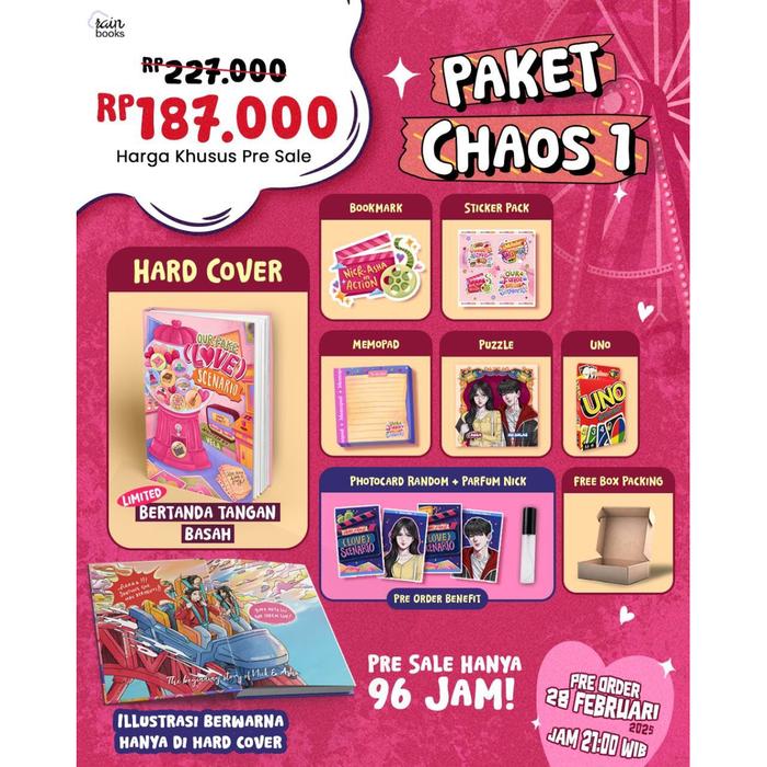 Gambar Buku Novel Our Fake Love Scenario - Vela - Rainbooks - Bumifiksi - Paket Chaos 1 dari bumifiksijakarta Jakarta Selatan Tokopedia
