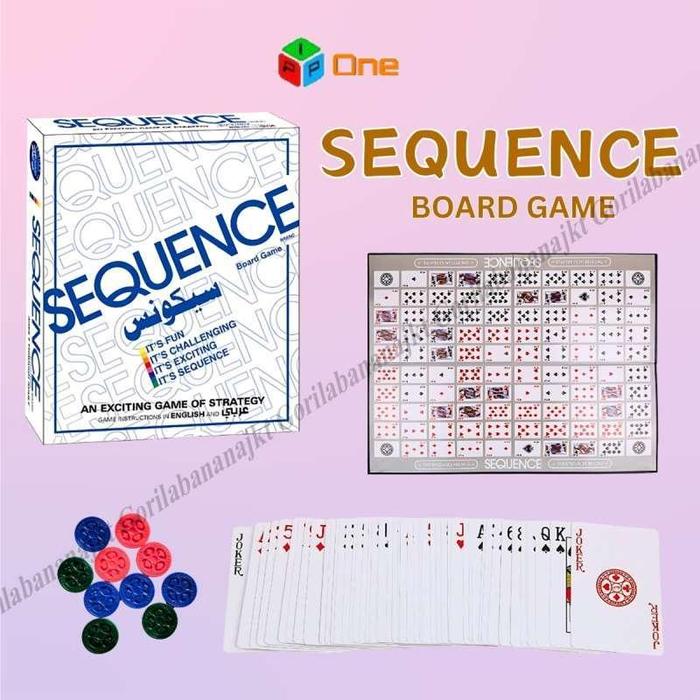 Gambar Game Sequence Kartu Playing An Exciting Card Games Of Strategy dari Indo Bubble Toys undefined Tokopedia