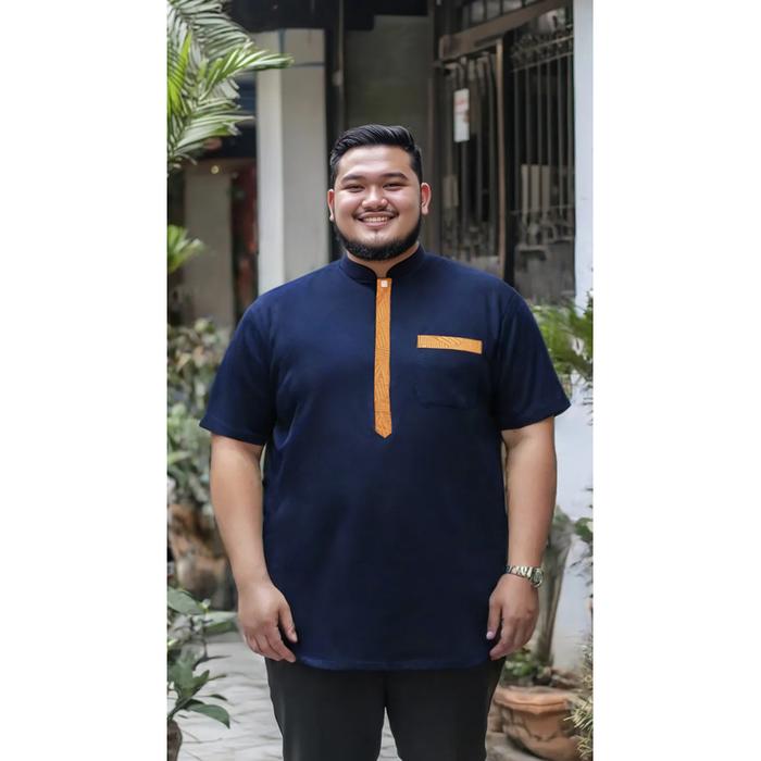 Gambar Big Oret Baju Koko Big Size Jumbo Pria XL - 7XL / Maghribi - Short, 3XL dari Big Oret undefined Tokopedia