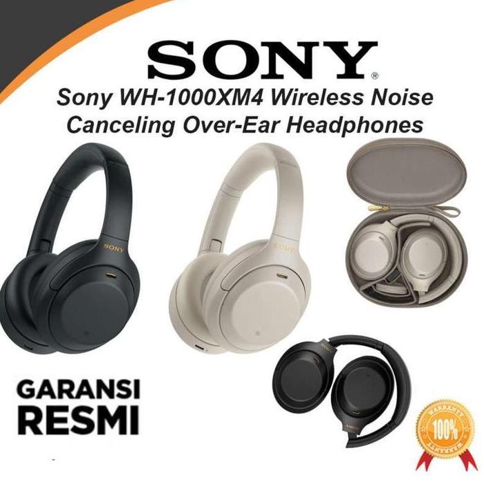 Jual Sony WH-1000XM4 Wireless Headphone WH1000XM4 WH1000 XM4 WH