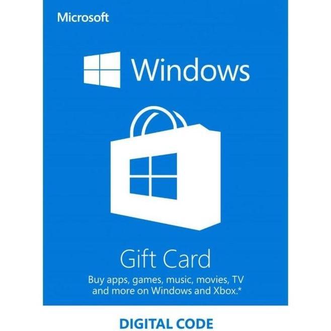 Gambar Microsoft Windows Store Gift Card US $5 $10 $15 $20 $25 30$ 50$ 100$ USA USD - 25 USD dari Falia digitalstore undefined Tokopedia