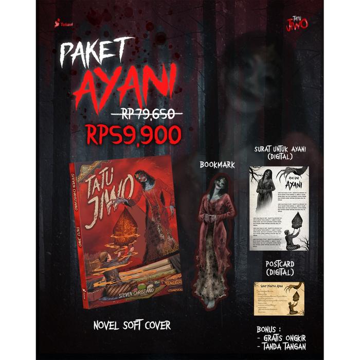 Gambar Buku Novel Horor Tatu Jiwo - Steven Christiano - Tekad - Bumifiksi - Dipesan 27 Feb - AYANI dari Bumi Fiksi Makassar undefined Tokopedia