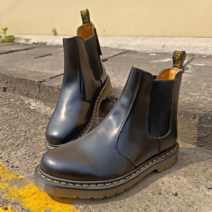 Jual (Best selling) Docmart BOOTS 2697 Black Chelsea