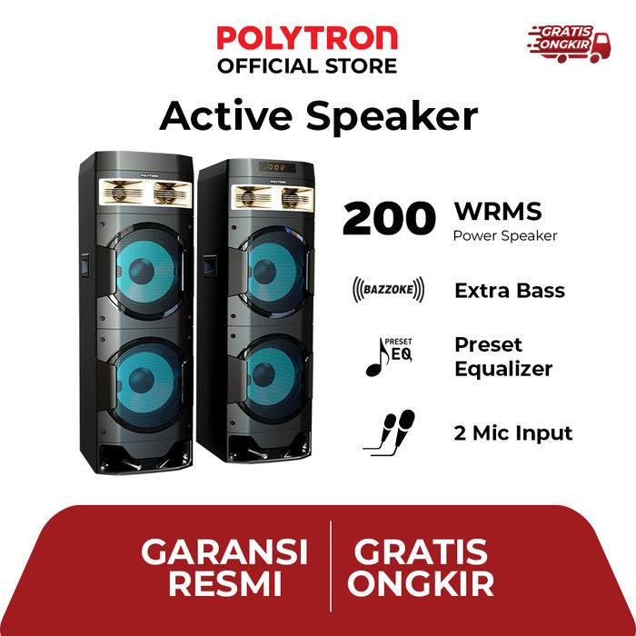 Gambar POLYTRON Active Speaker PAS 10DF28 dari Polytron Indonesia_NEW undefined Tokopedia
