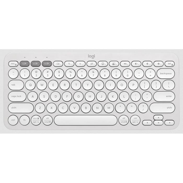Gambar Logitech Keyboard K380 100% original - K380S White dari CHIPSMART SEMARANG undefined Tokopedia