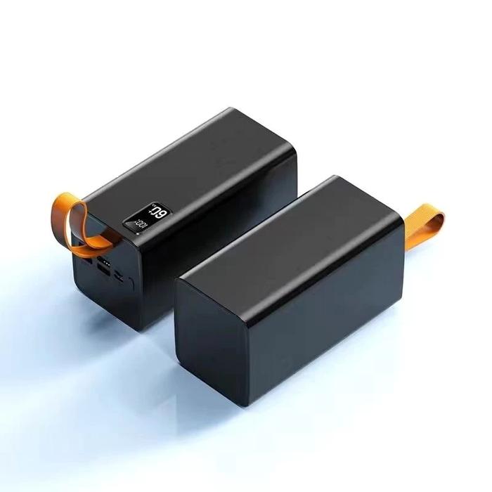 Gambar Power Bank 100000mAh - Power Bank Robot, 4 Output USB PD22.5W QC 3.0 & Type-C Input Fast Charging - Hitam 100000mAh dari Space' Gadget undefined Tokopedia