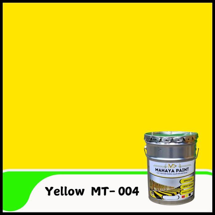 Gambar Terbaru Cat Trotoar Cat Marka Jalan 20Kg Mahaya Paint / Cat Kansteen Roadline Promo - CM01 Yellow dari toko saju undefined Tokopedia