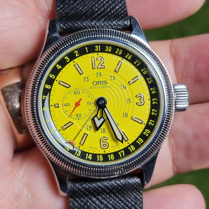 Jual jam tangan oris pointer date Kota Tangerang Gemspiece