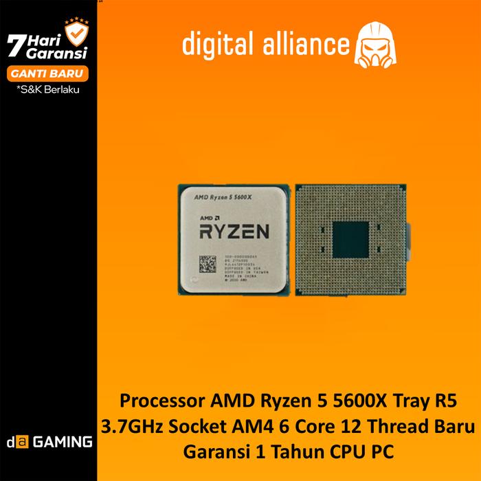 Cpu Ryzen 5600x AMD Ryzen 5600X Up To Cache 32MB 65W AM4 [Tray