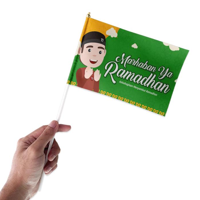 Gambar Bendera Tema Marhaban Ya Ramadhan Pawai Anak Sekolah Hari Raya Idul Fitri - 03 dari Pramas Store undefined Tokopedia
