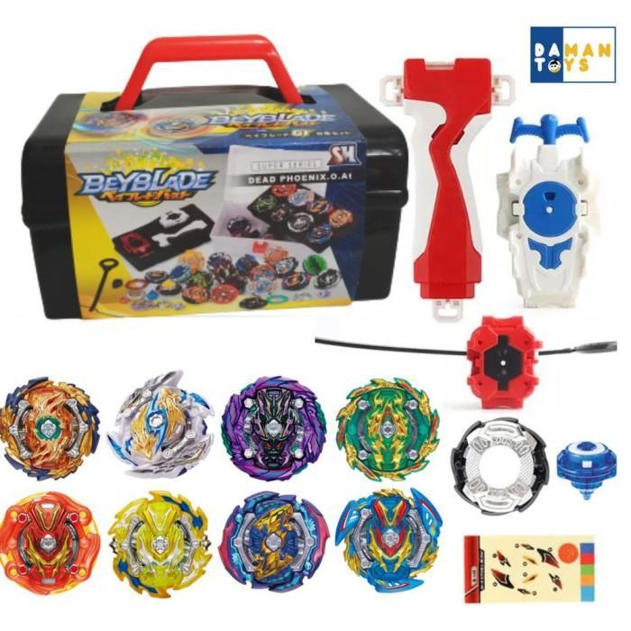 Gambar Terlaris Gasing Beyblade Portable Box 8 In 1 Gasing Set dari cvastore undefined Tokopedia