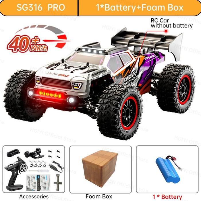 Gambar ZLL SG316 MAX/PRO 1:16 High Speed Drift Racing Car 80KM/H Or 40KM/H Brushless Motor 4WD RC Car Off Road Car Toys For Kids Gifts - SG316 PRO 1B FB dari vjosra vajfq undefined Tokopedia