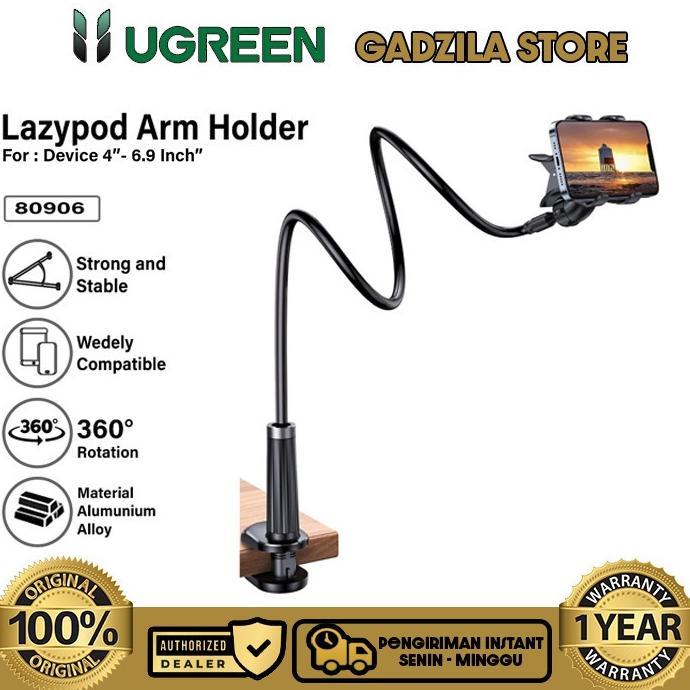 Gambar UGREEN HOLDER TRIPOD FLEXIBLE DESK LAZYPOD STAND HP PANJANG JEPIT MEJA dari Hilmi Bertihimazil undefined Tokopedia