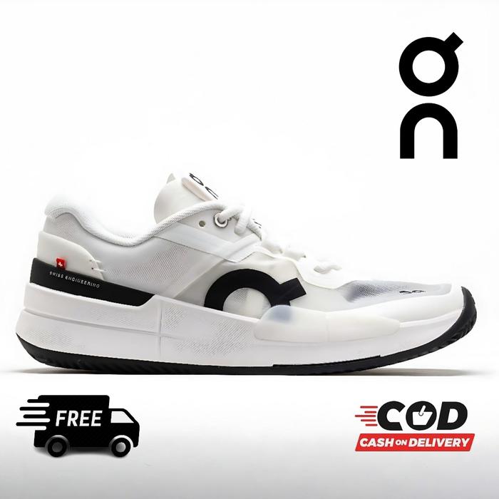 Promo Sepatu On Running Cloud Roger Pro Clay White/Black