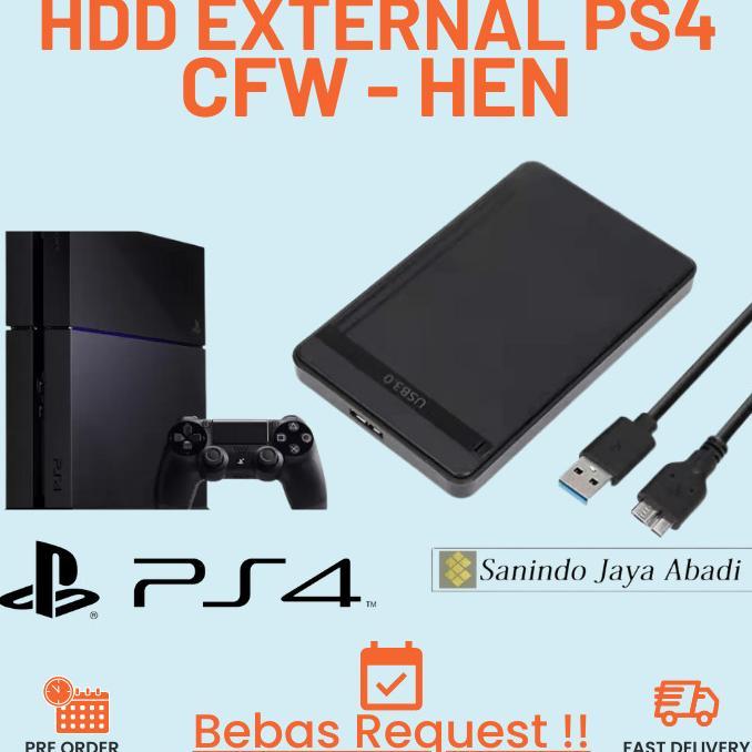 Gambar HDD HARDDISK FULL GAME PS4 500GB EXTERNAL CFW HEN Bebas Pilih Request - 320GB dari TokoAnam00 undefined Tokopedia