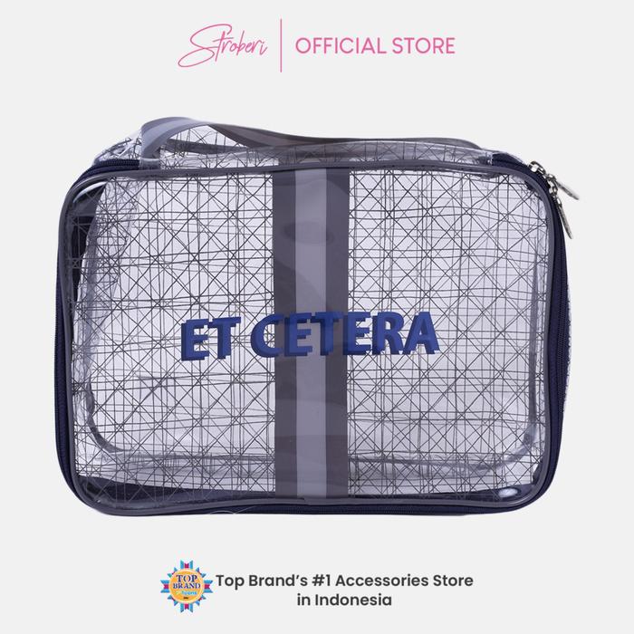 Gambar Stroberi Mixed Line Series Pouch - KTK L Cetera dari Stroberi Accessories undefined Tokopedia