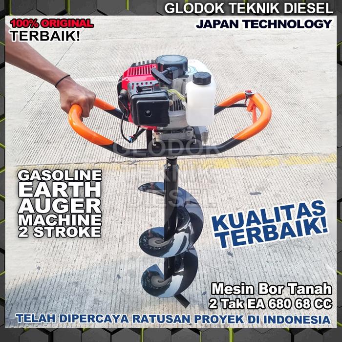 Gambar Mesin Bor Gali Tanah 75 CC Earth Auger 75 CC Alat Penggali Lubang Tanah Engine Drill Bensin Mesin Drill Bor Kayu Pohon Mesin Bor Tanah 25 CM Earth Auger Drill 63 CC Original Terbaik - 68 cc, Mesin Bor Saja dari Glodok Diesel undefined Tokopedia