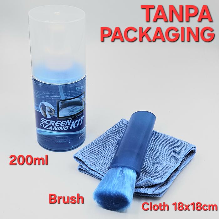 Gambar OPULA KCL-1015 3in1 Pro Screen Cleaning Kit LCD TV, Smartphone, Laptop - TANPA PACKAGING dari Pro-X Technology undefined Tokopedia