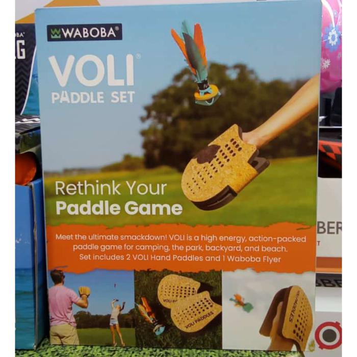 Gambar Waboba voli paddle game set outdoor play with 2 paddle and ball original dari Odetteshops undefined Tokopedia