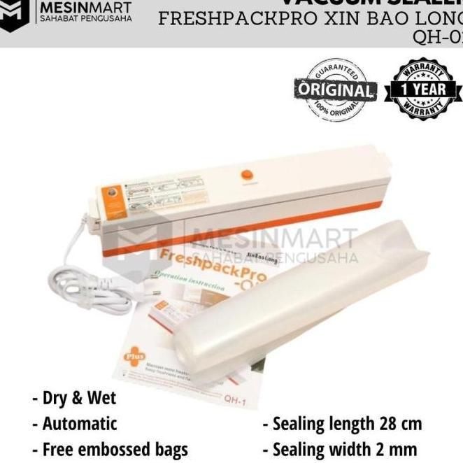 Gambar Vacuum Sealer Vakum Kering Basah FreshpackPro Xin Bao Long ORIGINAL Garansi 1 Tahun - Oren dari Artheswara market undefined Tokopedia