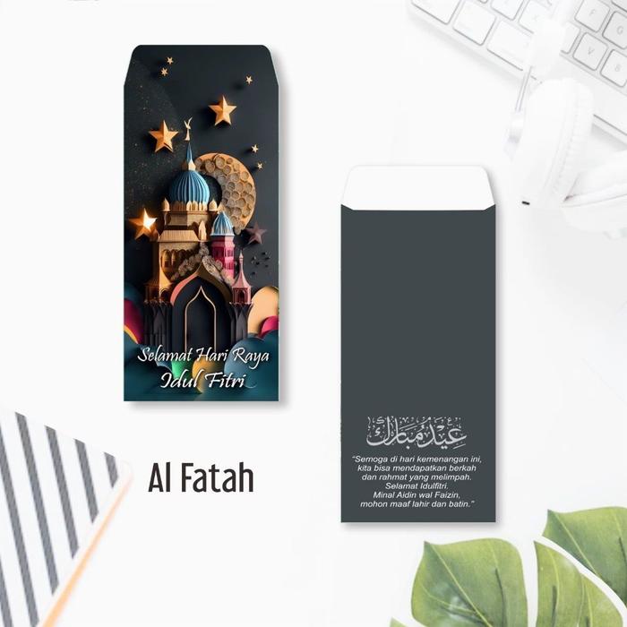 Gambar Amplop Lebaran Isi 10 Panjang Angpao Idul Fitri Amplop THR Angpao Lebaran - Al Fatah dari Pena Aksara undefined Tokopedia