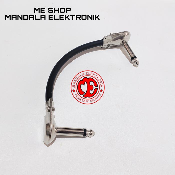 Gambar Kabel Jack Jumper Efek Gitar 50cm - Hitam dari IwaME Shop undefined Tokopedia