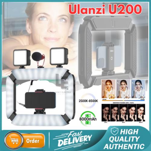 Gambar Lampu Ulanzi U200 Rechargeable Ring Light Video Rig for Vlogging dari Luckyelectro undefined Tokopedia