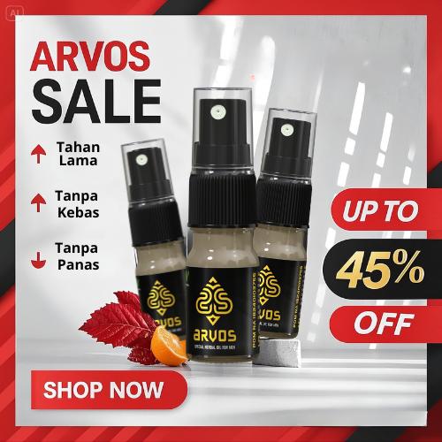 Gambar ARVOS SPRAY obat kuat pria tahan lama laki dewasa atasi ejakulasi.dini asli original - ARVOS SPRAY dari Hasrat Suci Herba undefined Tokopedia