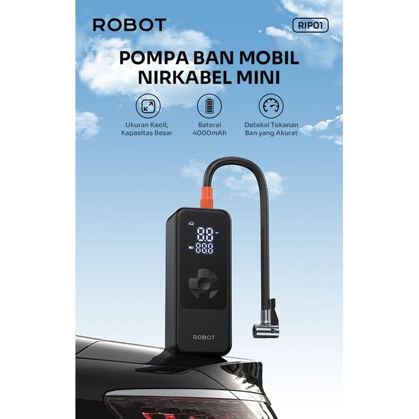 VIVAN Portable Air Pump Inflator Electric Pompa Ban Mobil Sepeda Motor - VTI01