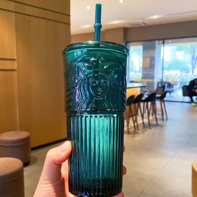 Gambar Starbucks Stanley x official venti tumbler with straw - Green emerald dari tukulaku plaza undefined Tokopedia