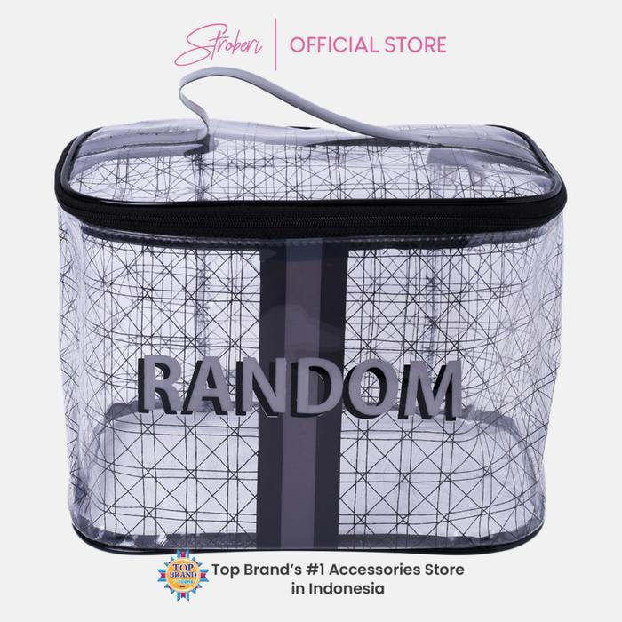 Gambar Stroberi Mixed Line Series Pouch - Elips XL Random dari Stroberi Accessories undefined Tokopedia