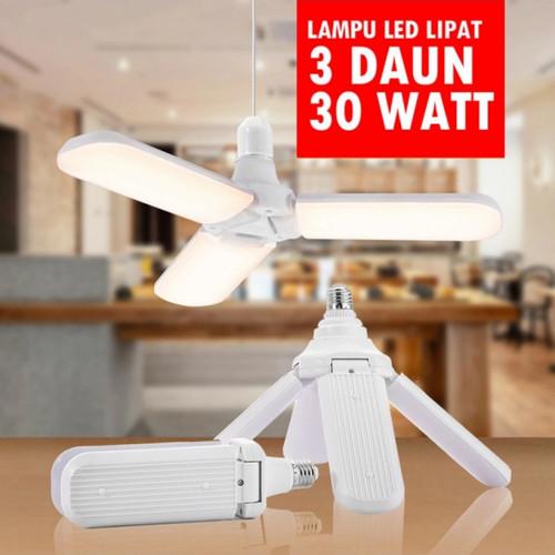 Gambar Bohlam Lampu Led Model Kipas 3 Baling 45W LED FAN LIGHT BULB - 30watt dari Supermart 22 undefined Tokopedia