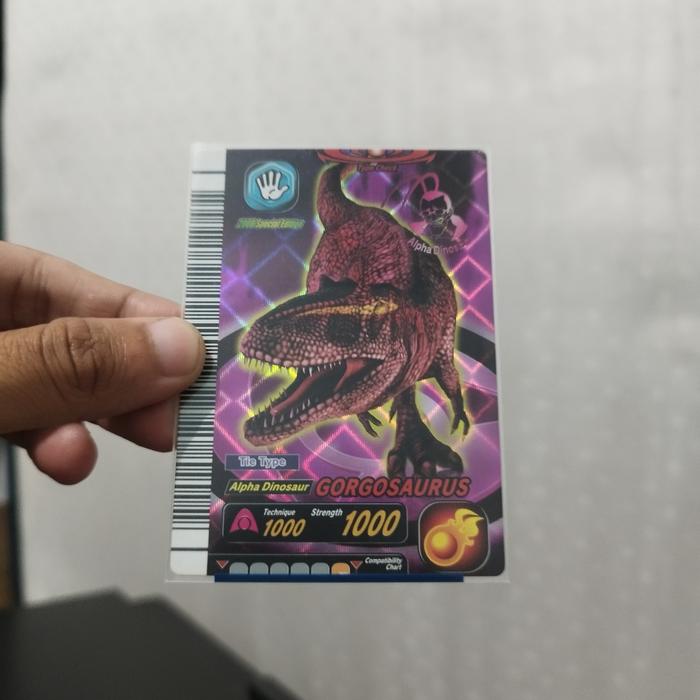 Gambar kartu dinosaur king alpha irritator gorgosaurus - gorgosaurus dari Yoai Store undefined Tokopedia